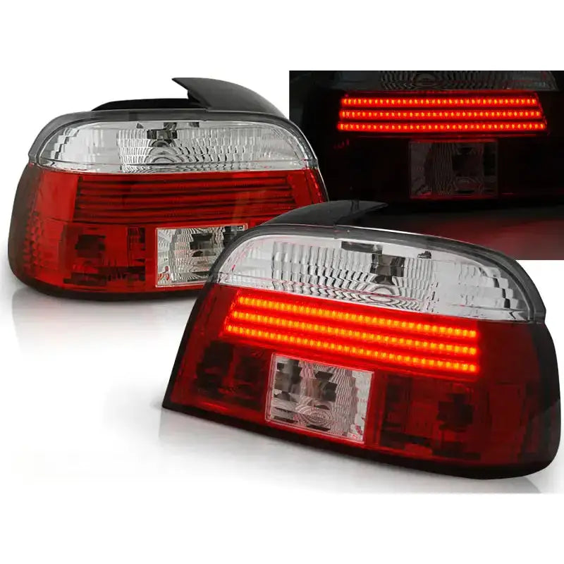 Baklykter Bmw E39 09.95-08.00 Limousine Red White Led