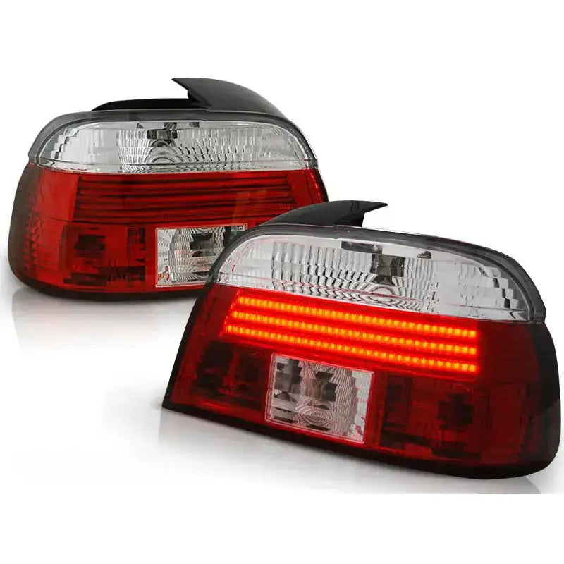 Baklykter Bmw E39 09.95-08.00 Limousine Red White Led