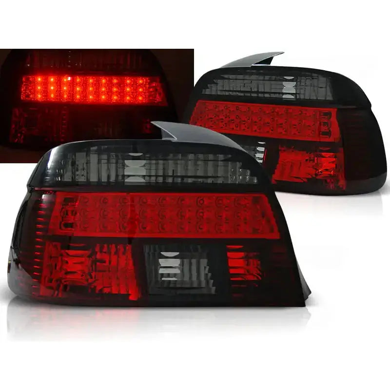 Baklykter Bmw E39 09.95-08.00 Red Smoke Led