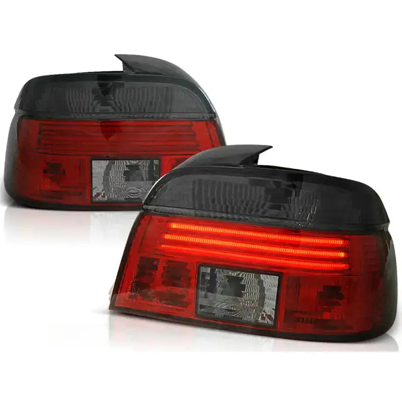 Baklykter Bmw E39 09.95-08.00 Red Smoke Line Led