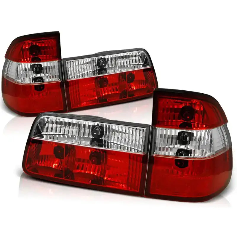 Baklykter Bmw E39 09.95-08.00 Touring Red White