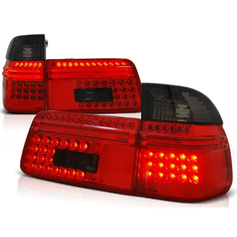 Baklykter Bmw E39 97-08.00 Touring Red Smoke Led - 1