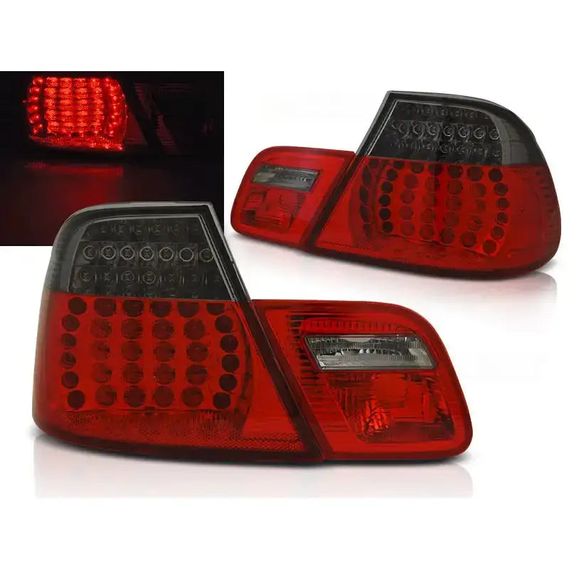 Baklykter Bmw E46 04.03-06 Coupe Red Smoke Led - 1