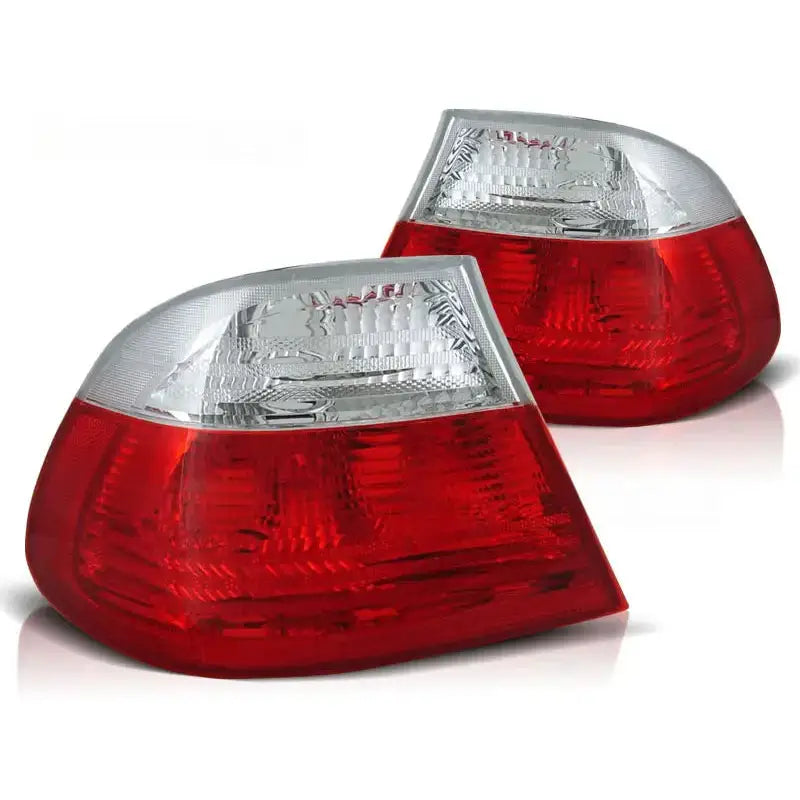 Baklykter Bmw E46 04.99-03.03 Coupe Red White - 1