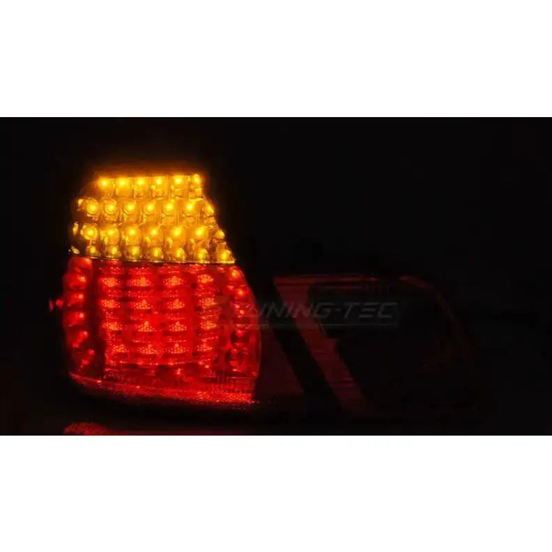 Baklykter Bmw E46 04.99-03.03 Coupe Red White Led - 2
