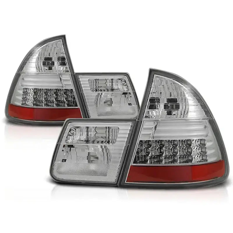 Baklykter Bmw E46 99-05 Touring Chrome Led