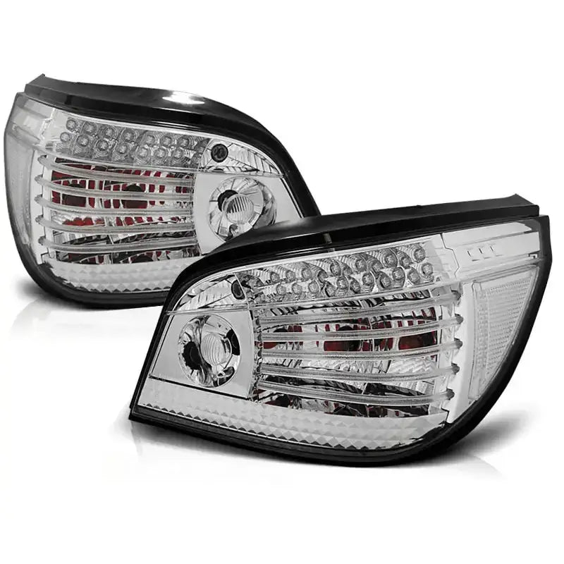 Baklykter Bmw E60 07.03-07 Chrome Led