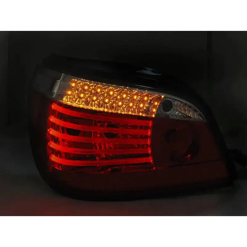 Baklykter Bmw E60 07.03-07 Red Smoke Led Seq - 4