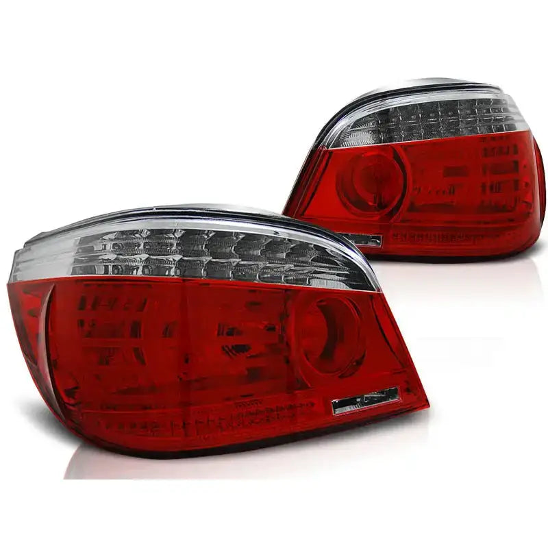 Baklykter Bmw E60 07.03-07 Red White Led