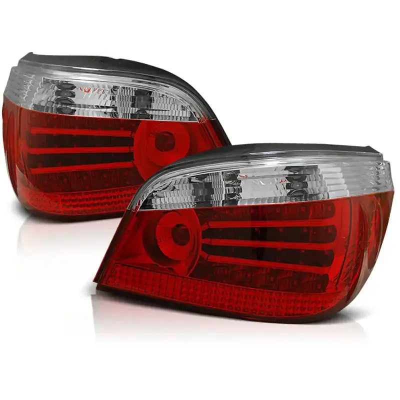 Baklykter Bmw E60 07.03-07 Red White Led Limousine