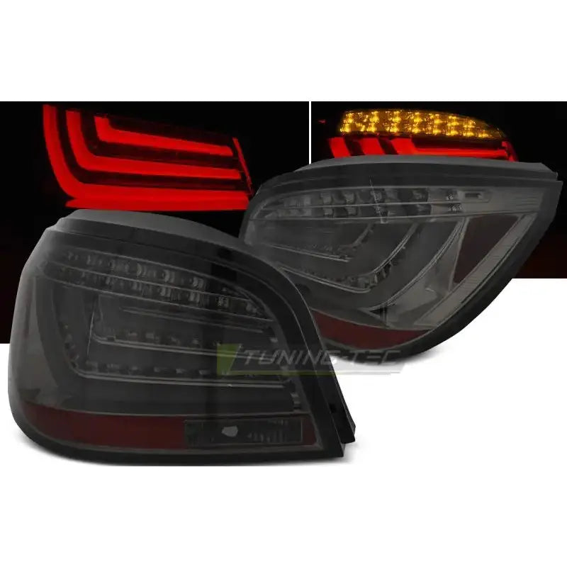 Baklykter Bmw E60 Lci 07-10 Smoke Led Bar - 1