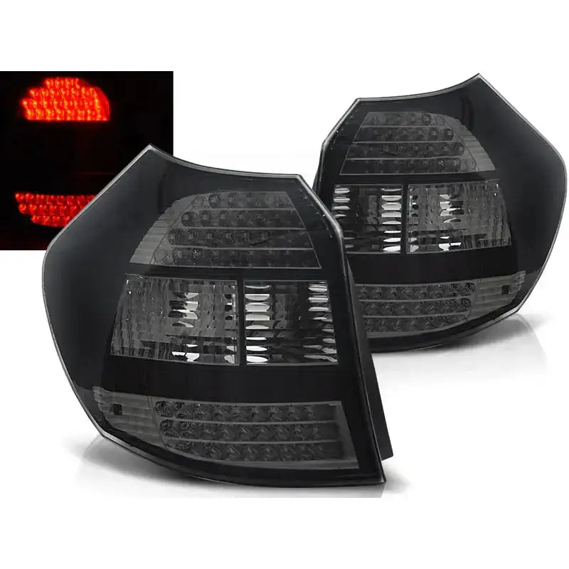 Baklykter Bmw E87/e81 04-08.07 Black Led - 1