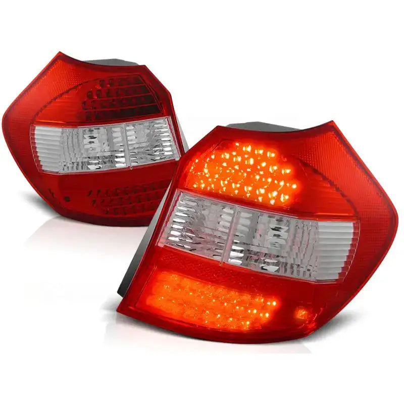 Baklykter Bmw E87/e81 04-08.07 Red White Led - 1