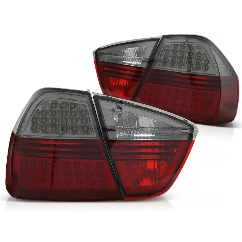 Baklykter Bmw E90 03.05-08.08 Red Smoke Led Indic.