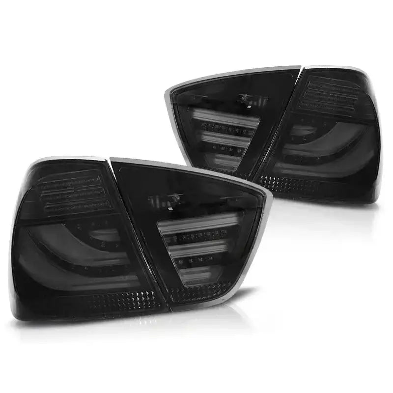 Baklykter Bmw E90 03.05-08.08 Smoke Black Led Bar - 2