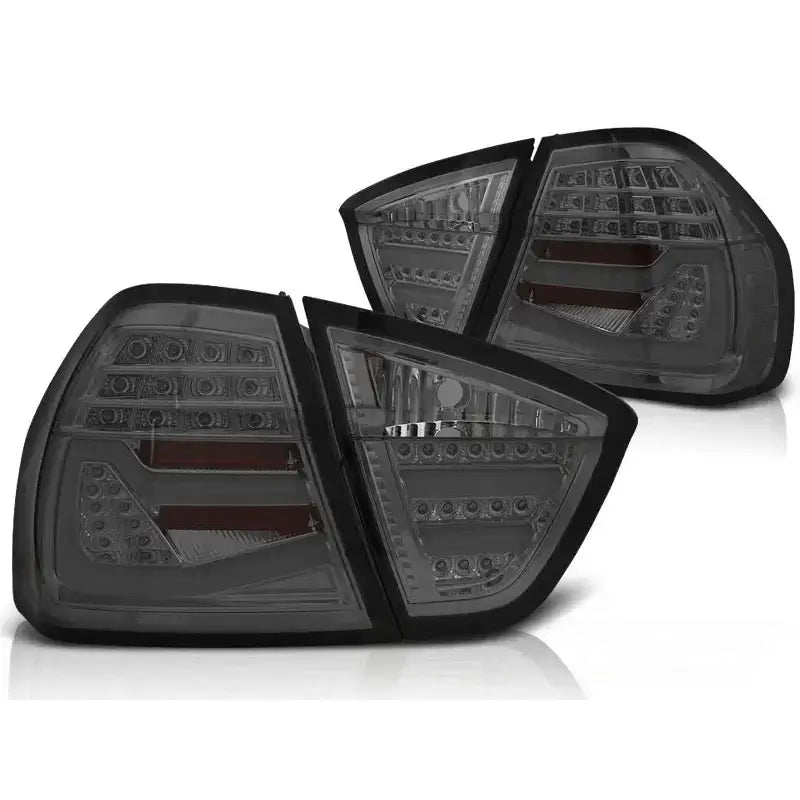 Baklykter Bmw E90 03.05-08.08 Smoke Led Bar E90 Limousine