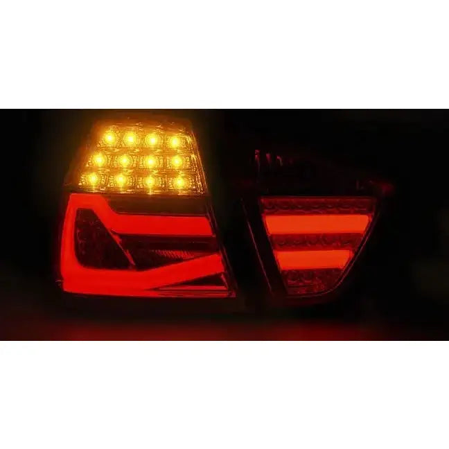 Baklykter Bmw E90 03.05-08.08 Smoke Led Bar E90 Limousine