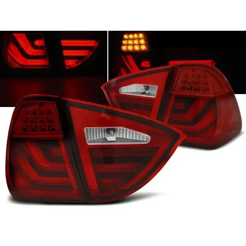 Baklykter Bmw E91 05-08 Red Led Bar