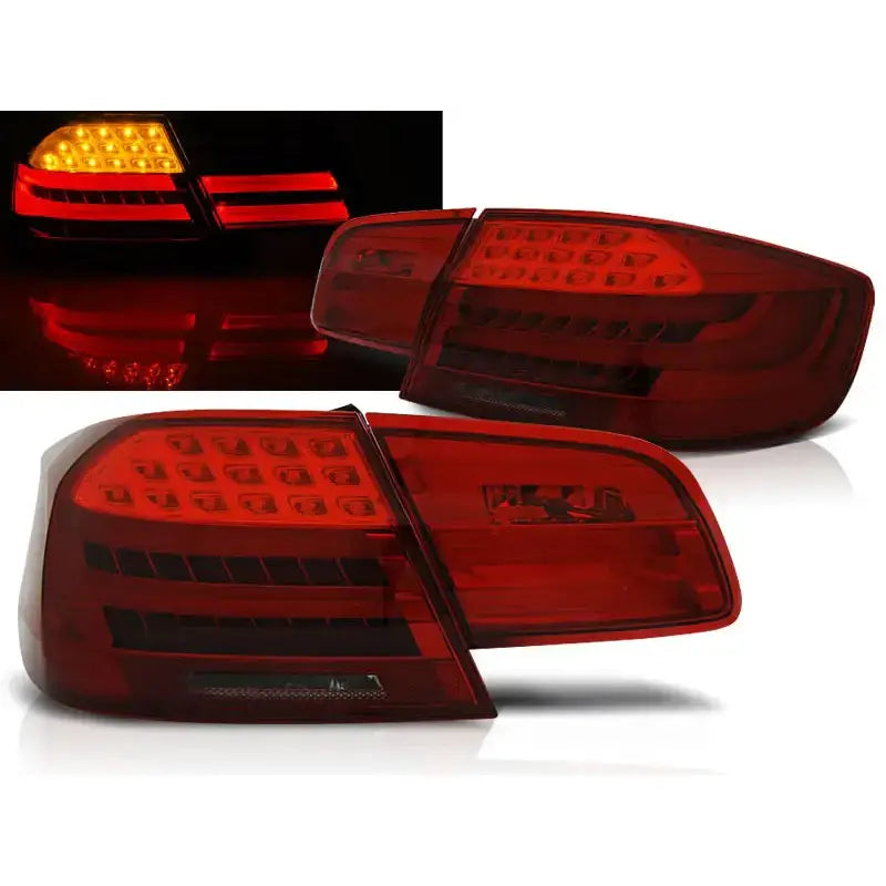 Baklykter Bmw E92 09.06-03.10 Red Smoke Led Bar - 1