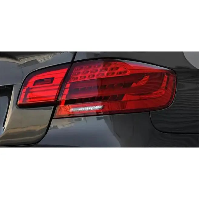 Baklykter Bmw E92 09.06-03.10 Red Smoke Led Bar - 4