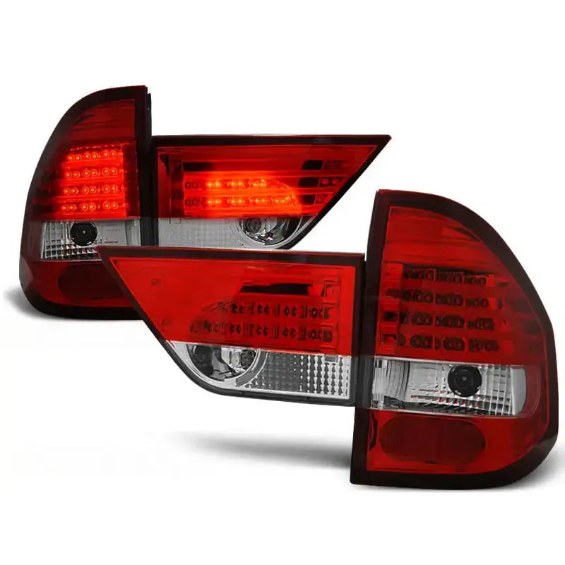 Baklykter Bmw X3 E83 01.04-06 Red White Led - 1