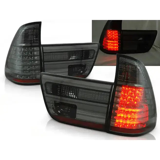 Baklykter Bmw X5 E53 09.99-10.03 Smoke Led