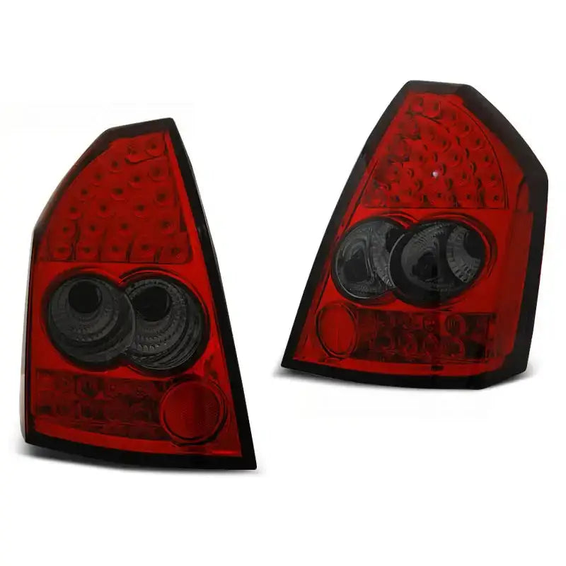 Baklykter Chrysler 300c 05-08 Red Smoke Led