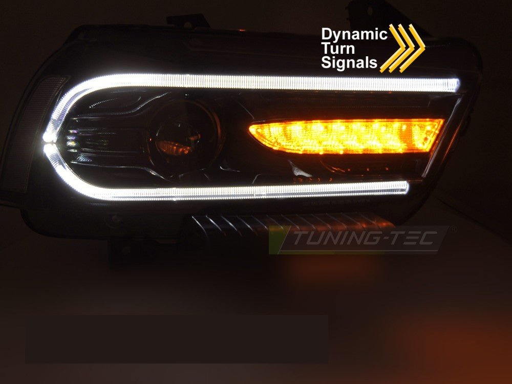 Baklyktersett LPDO34 Dodge Charger 2011-2015 LED svart detalj
