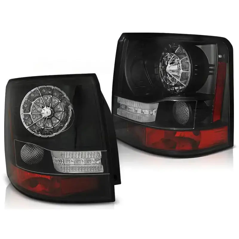 Baklykter Land Rover Range Rover Sport 05-09 Black Led