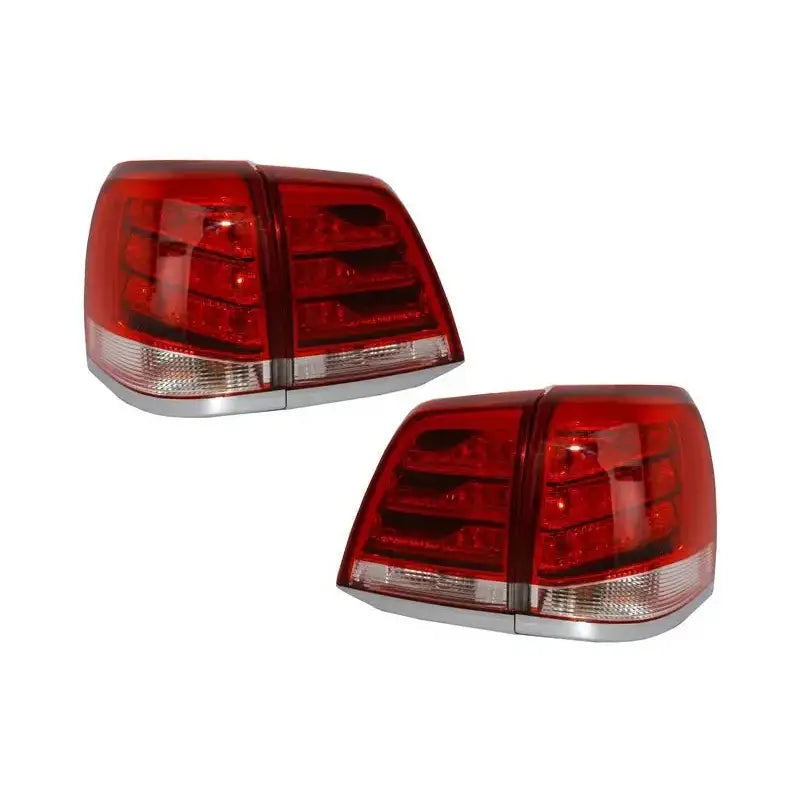 Baklykter Led/rød Klar - Toyota Land Cruiser (j200) 07-15