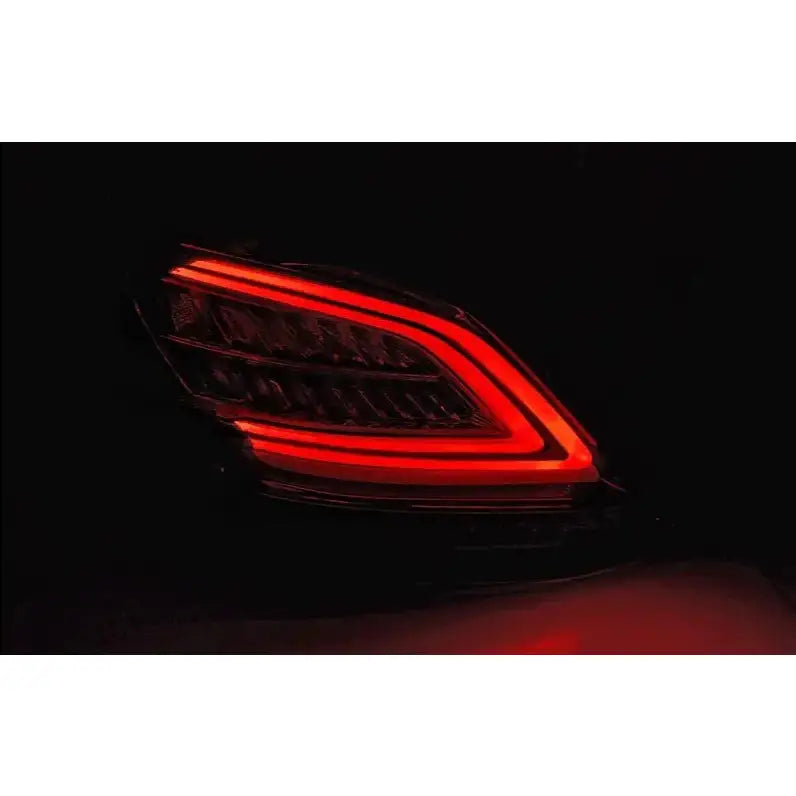 Baklykter Mercedes C-klasse W205 14-18 Red White Seq Led - 4