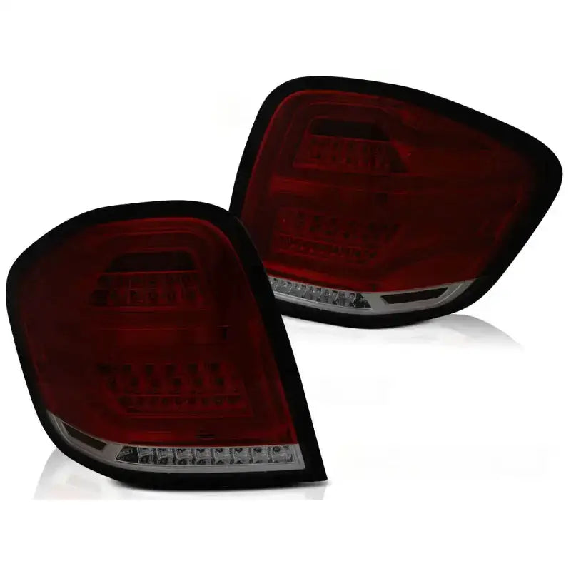 Baklykter Mercedes M-klasa W164 05-08 Red Smoke Led - 2