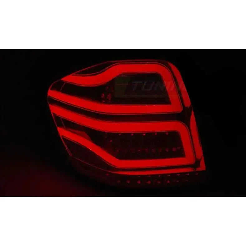 Baklykter Mercedes M-klasa W164 05-08 Red Smoke Led - 3