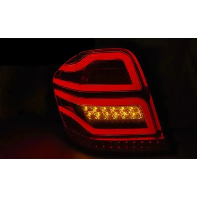 Baklykter Mercedes M-klasa W164 05-08 Red Smoke Led - 4