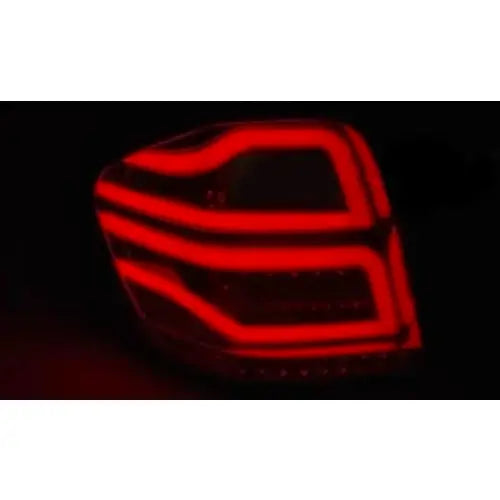 Baklykter Mercedes M-klasa W164 09-11 Red Smoke Led - 2