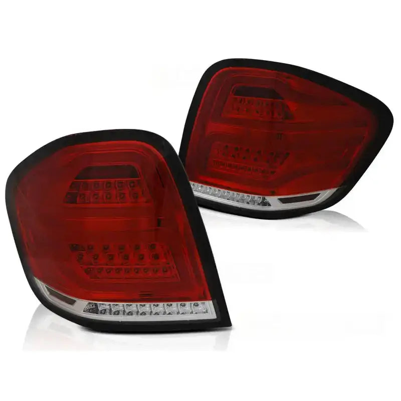 Baklykter Mercedes M-klasse W164 05-08 Red White Led - 2