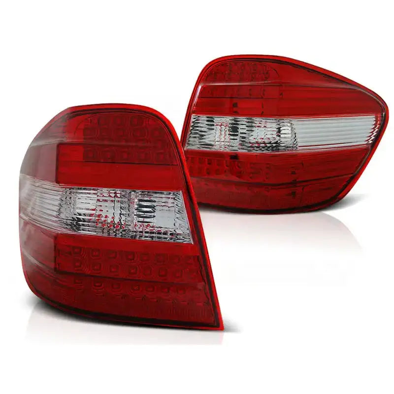 Baklykter Mercedes M-klasse W164 05-08 Red White Led - 2