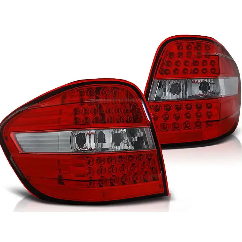 Baklykter Mercedes M-klasse W164 05-08 Red White Line Led - 2