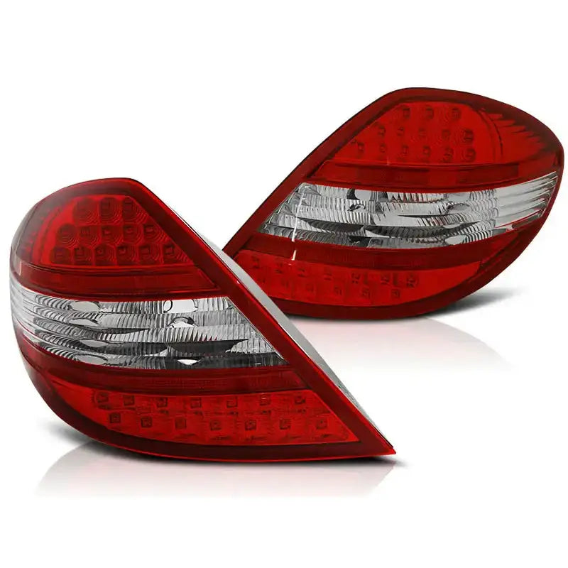 Baklykter Mercedes R171 Slk 04-11 Red White Led - 2