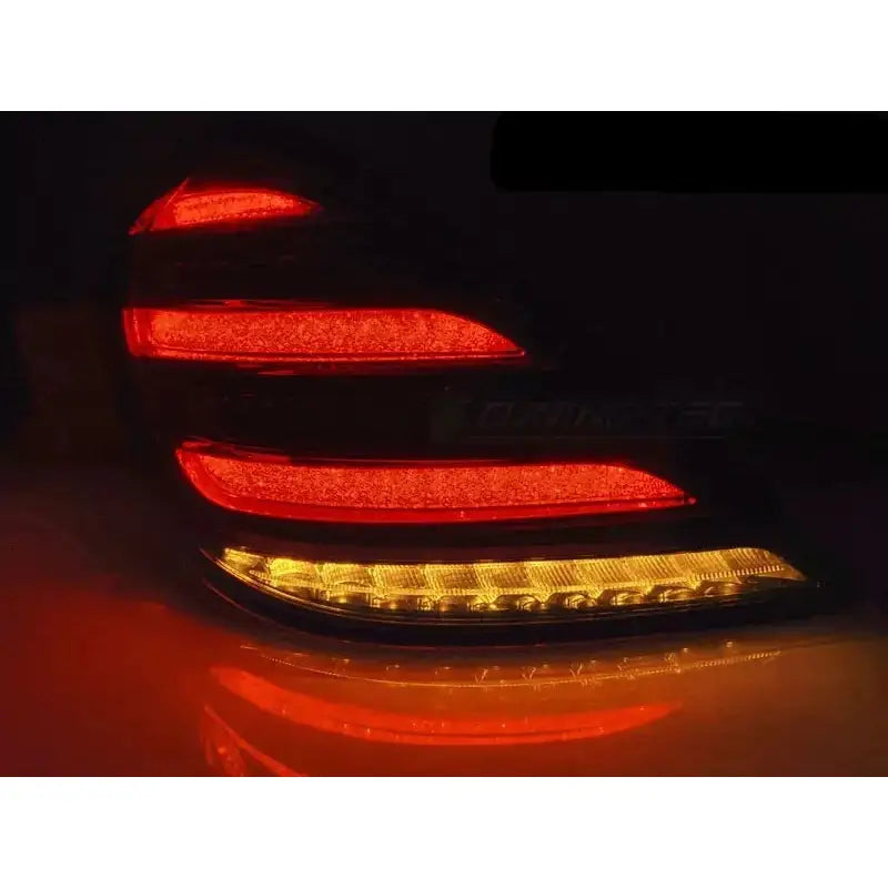 Baklykter Mercedes S-klasse W222 13-17 Red White Led - 2