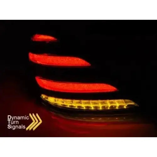 Baklykter Mercedes S-klasse W222 13-17 Red White Led Dynamic Indicator - 2