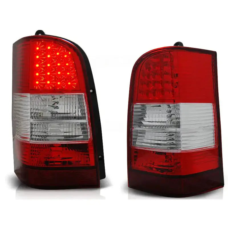 Baklykter Mercedes Vito V-klasse W638 96-03 Red White Led - 1