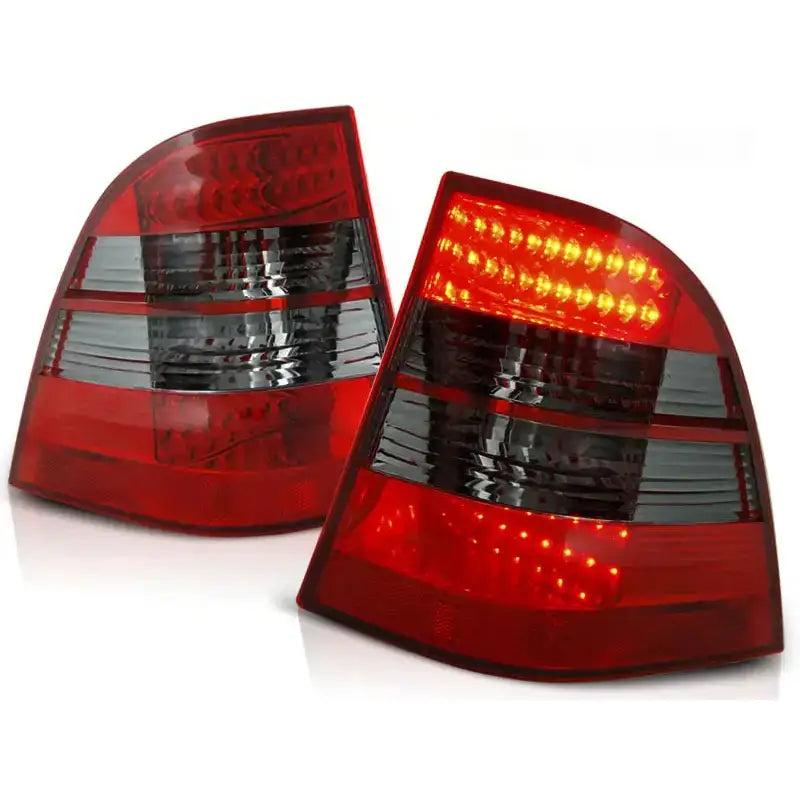 Baklykter Mercedes W163 Ml M-klasse 03.98-05 Red Smoke Led - 1