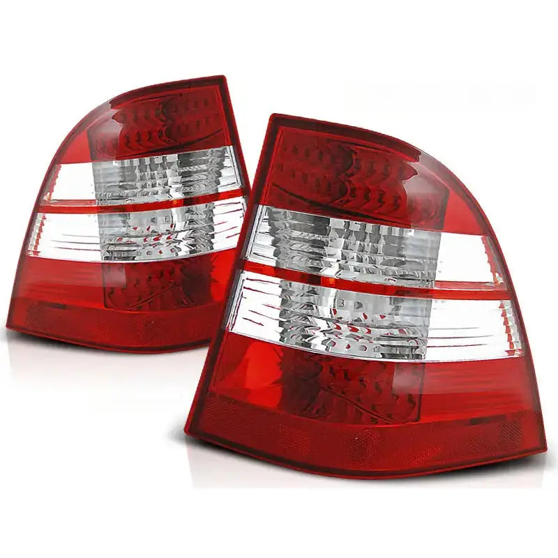 Baklykter Mercedes W163 Ml M-klasse 03.98-05 Red White Led - 1