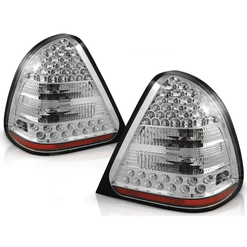 Baklykter Mercedes W202 C-klasse 06.93-06.00 Chrome Led - 2