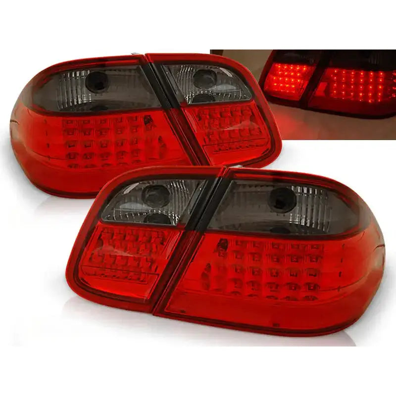 Baklykter Mercedes W208 Clk 03.97-04.02 Red Smoke Led - 1