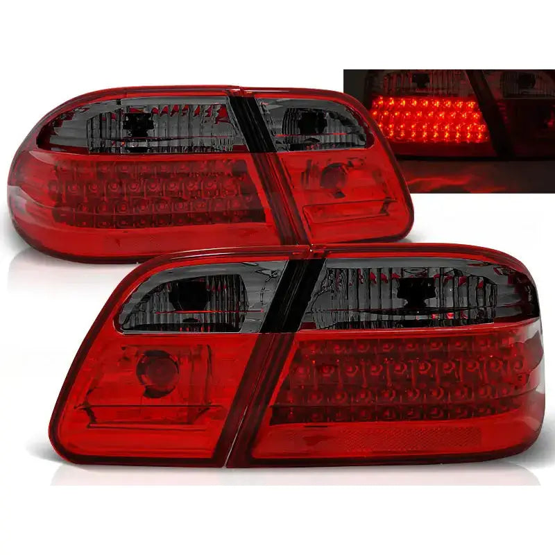 Baklykter Mercedes W210 95-03.02 Red Smoke Led - 1