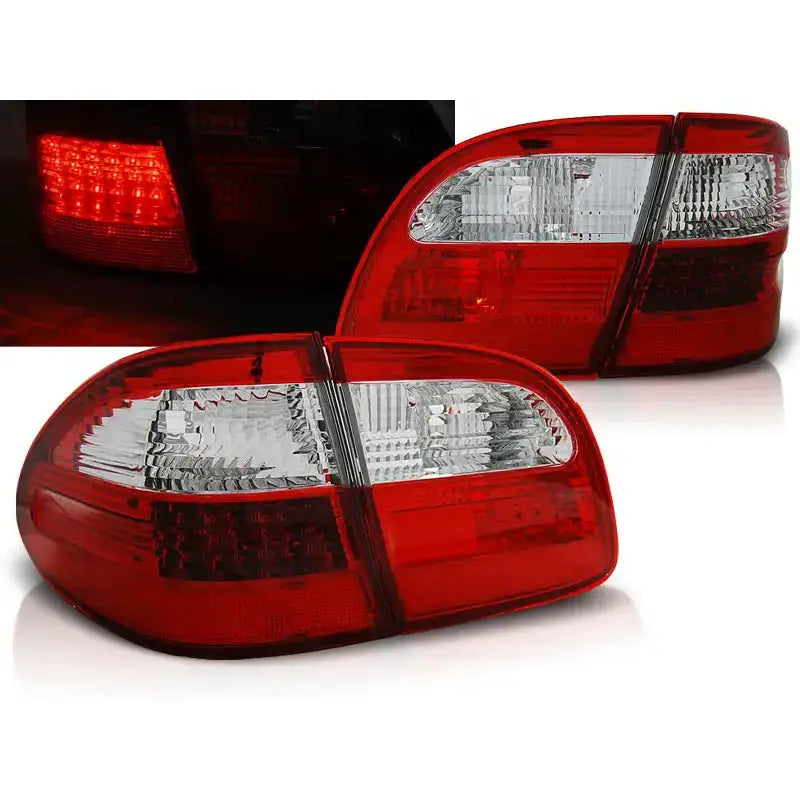 Baklykter Mercedes W211 St.vogn E-klasse 02-06 Red White Led - 1