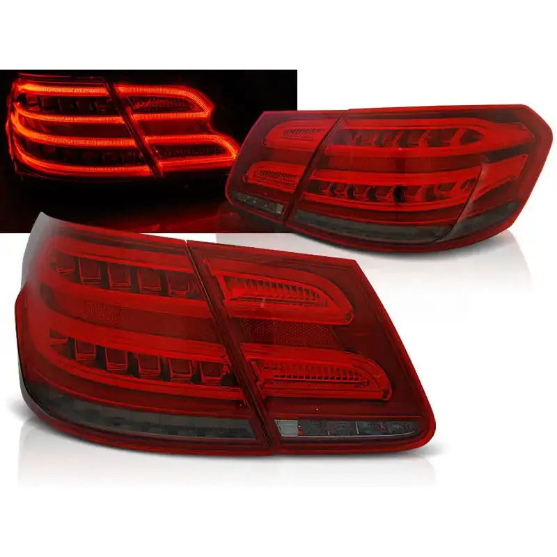 Baklykter Mercedes W212 E-klasse 09-13 Red Smoke Led - 1