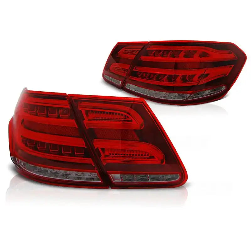 Baklykter Mercedes W212 E-klasse 09-13 Red Smoke Led - 2